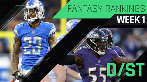 fantasy football week 1 defense|week 1 defensive defense.